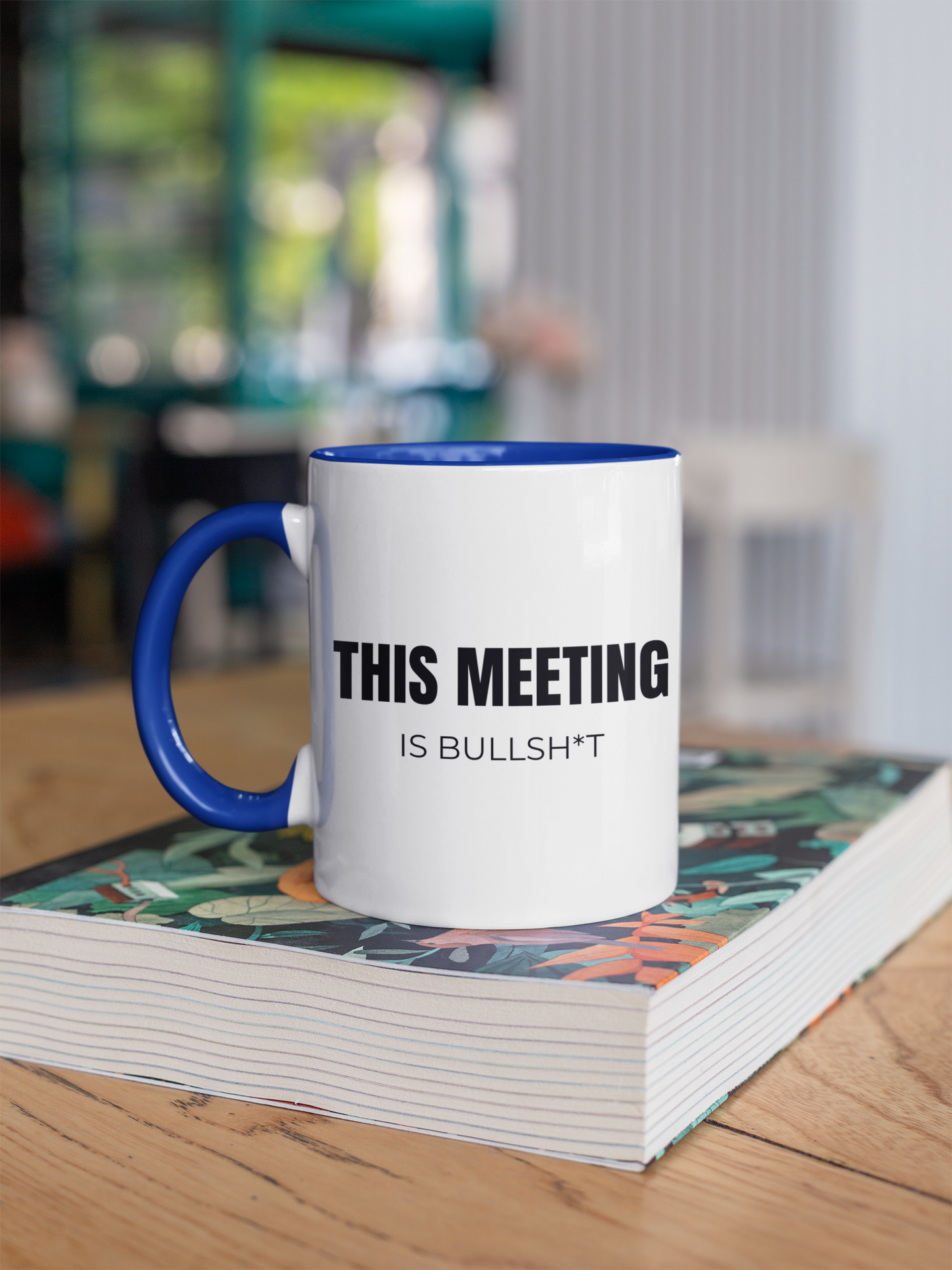 This Meeting Is BS Mug – Funny Office Coffee Mug