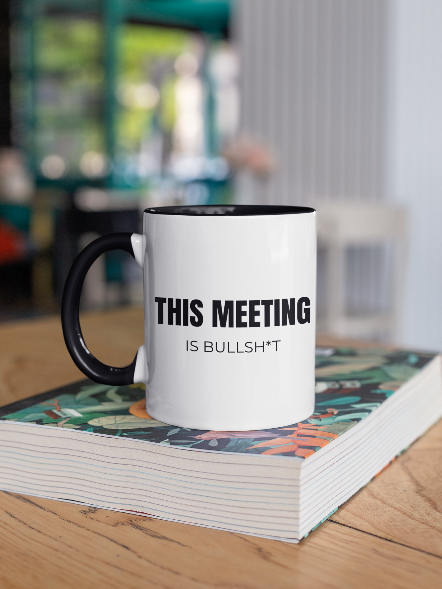 This Meeting Is BS Mug – Funny Office Coffee Mug