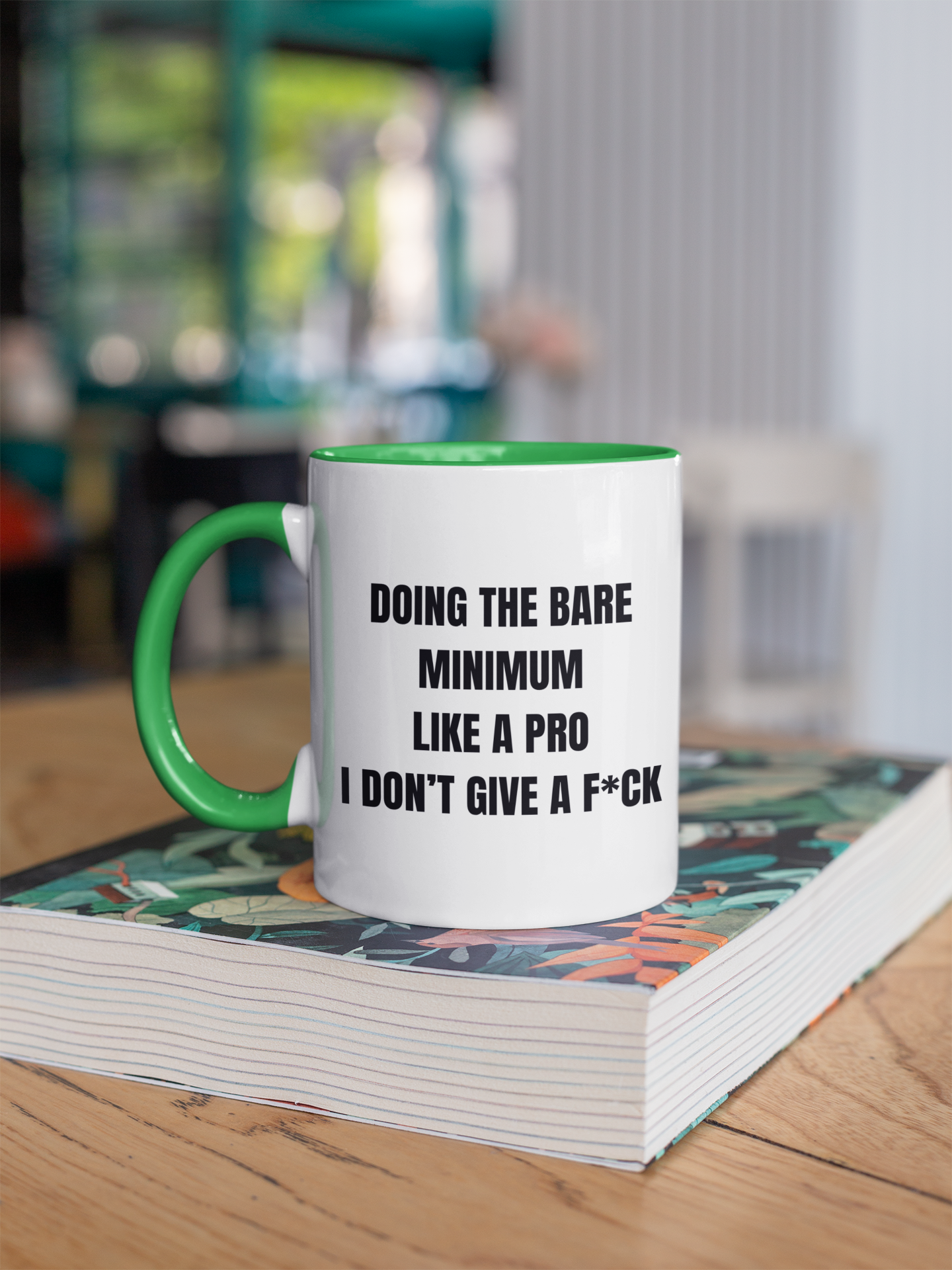 Doing The Bare Minimum Mug – Funny Work Mug