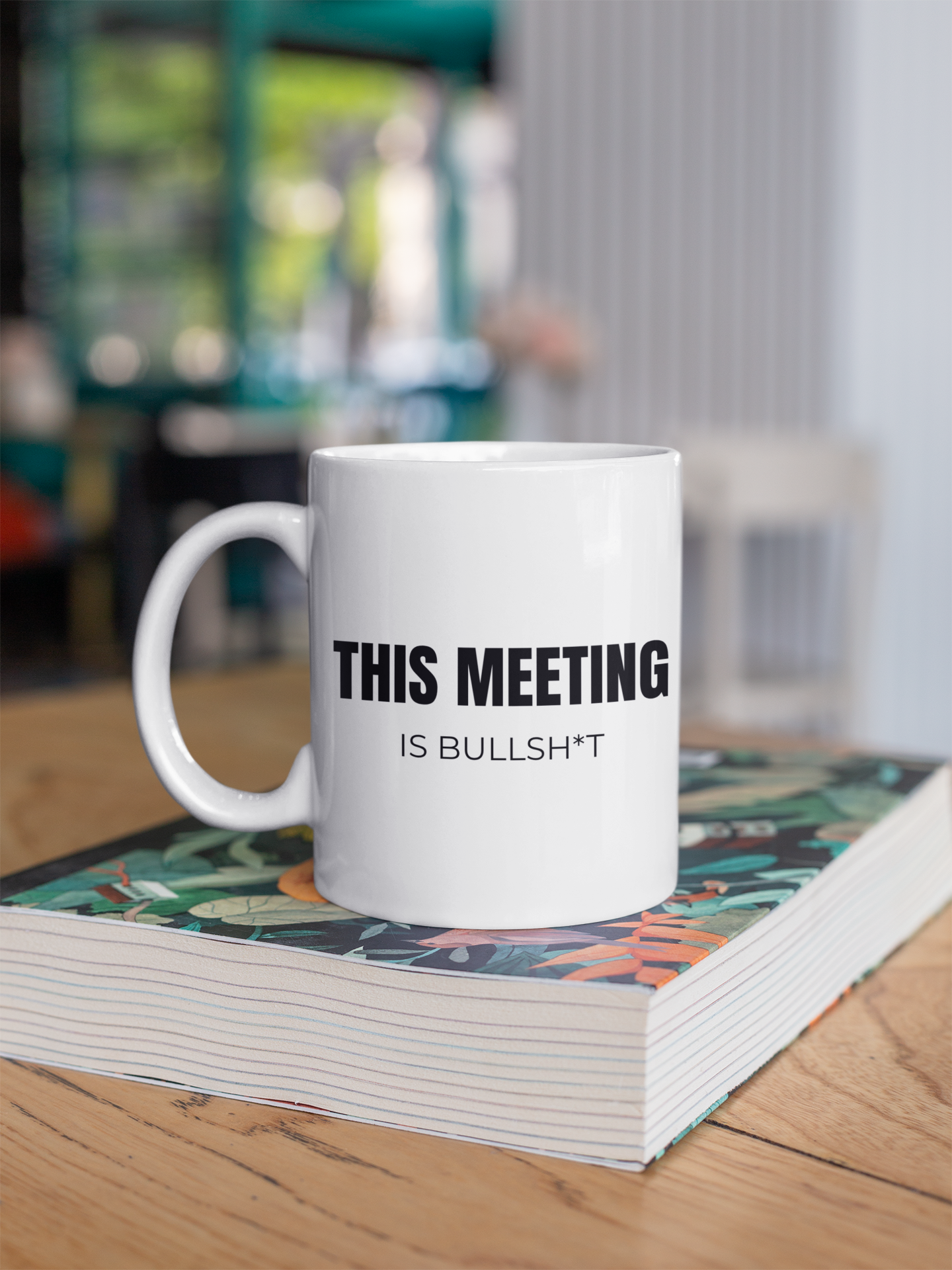 This Meeting Is BS Mug – Funny Office Coffee Mug
